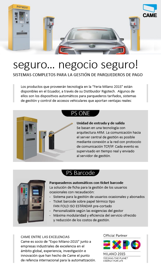 PARQUEADEROS TARIFADOS