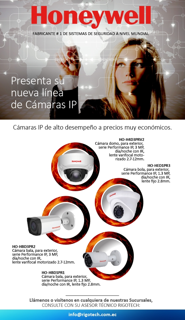 Cámaras IP de alto desempeño a precios muy económicos