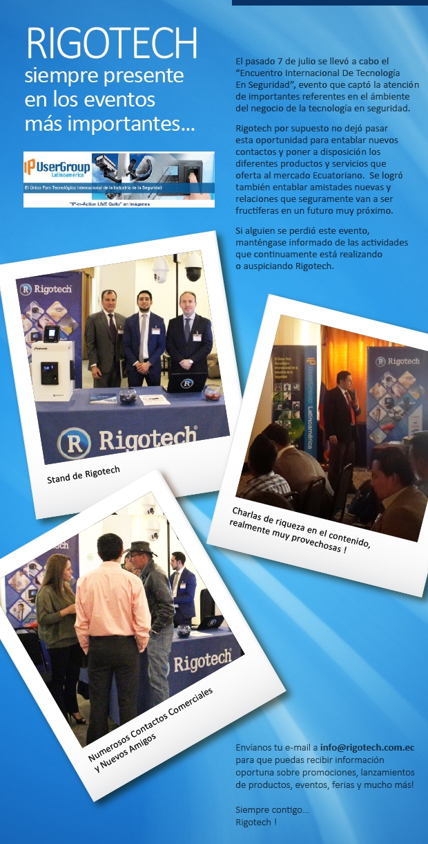 Encuentro Internacional De Tecnología En Seguridad