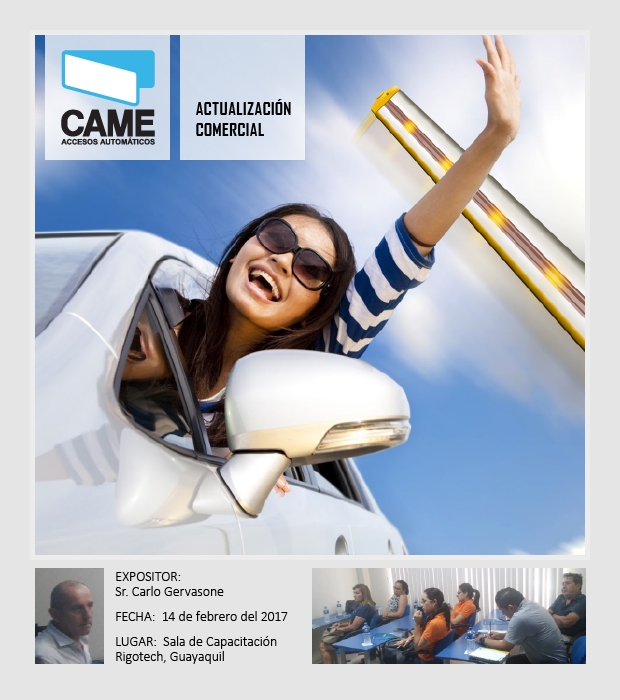 Actualización Comercial CAME