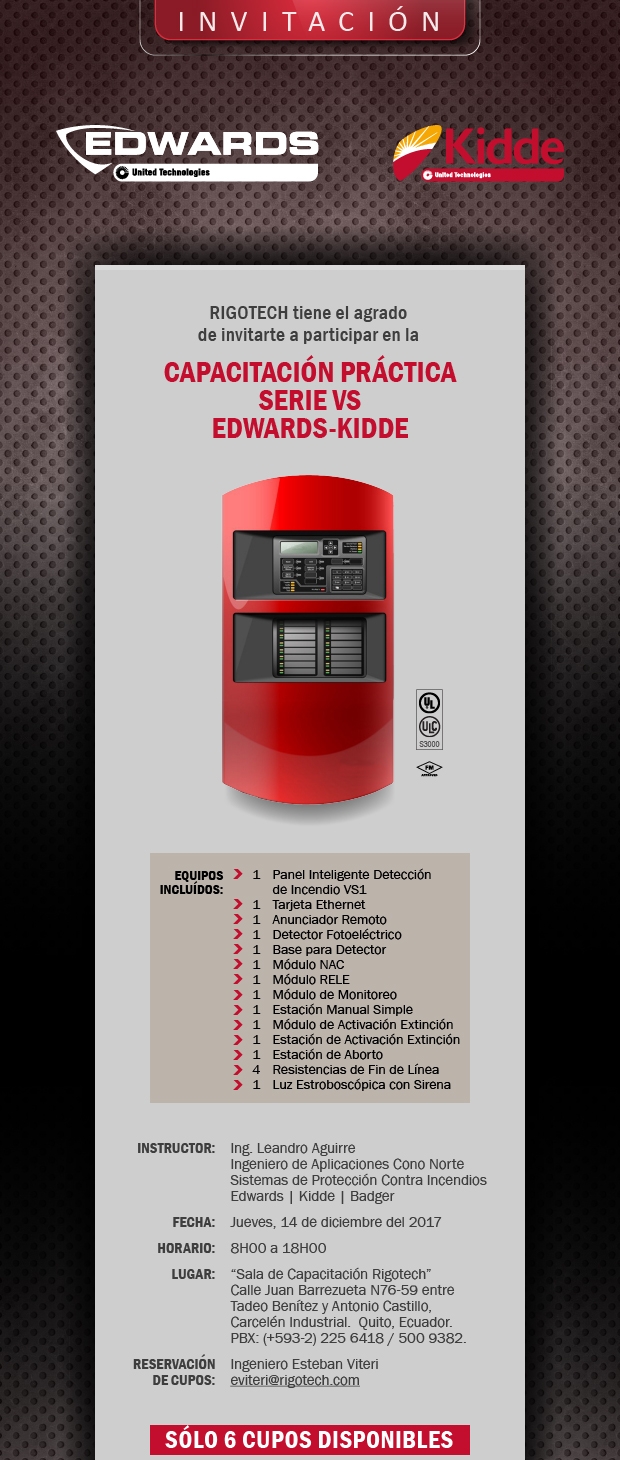 Capacitación Práctica EDWARDS-KIDDE