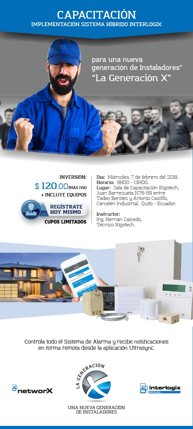 Implementación Sistema Híbrido Interlogix