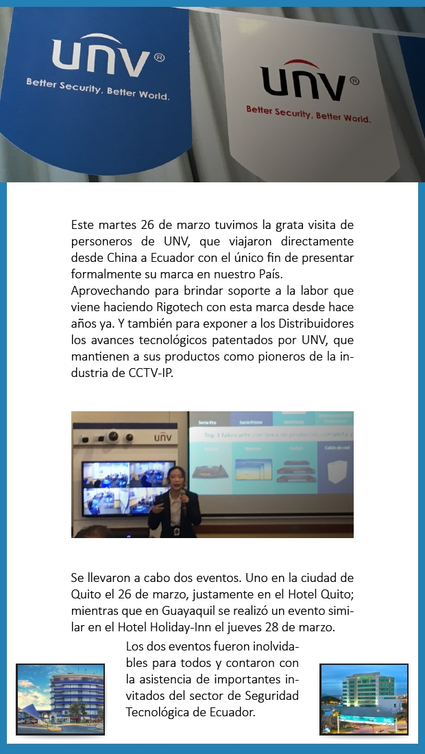 Presentaciones de Fábrica en Ecuador