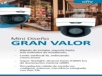 Uniview lanzó nuevo modelo Mini PTZ - Cámara de Red