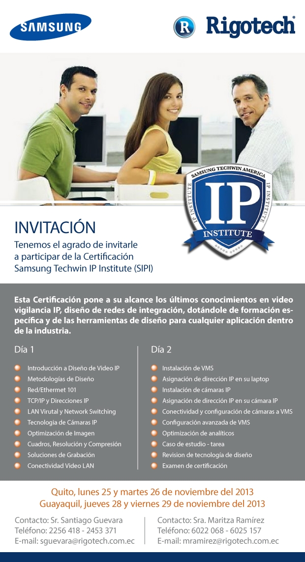CERTIFICACIÓN SAMSUNG 2013